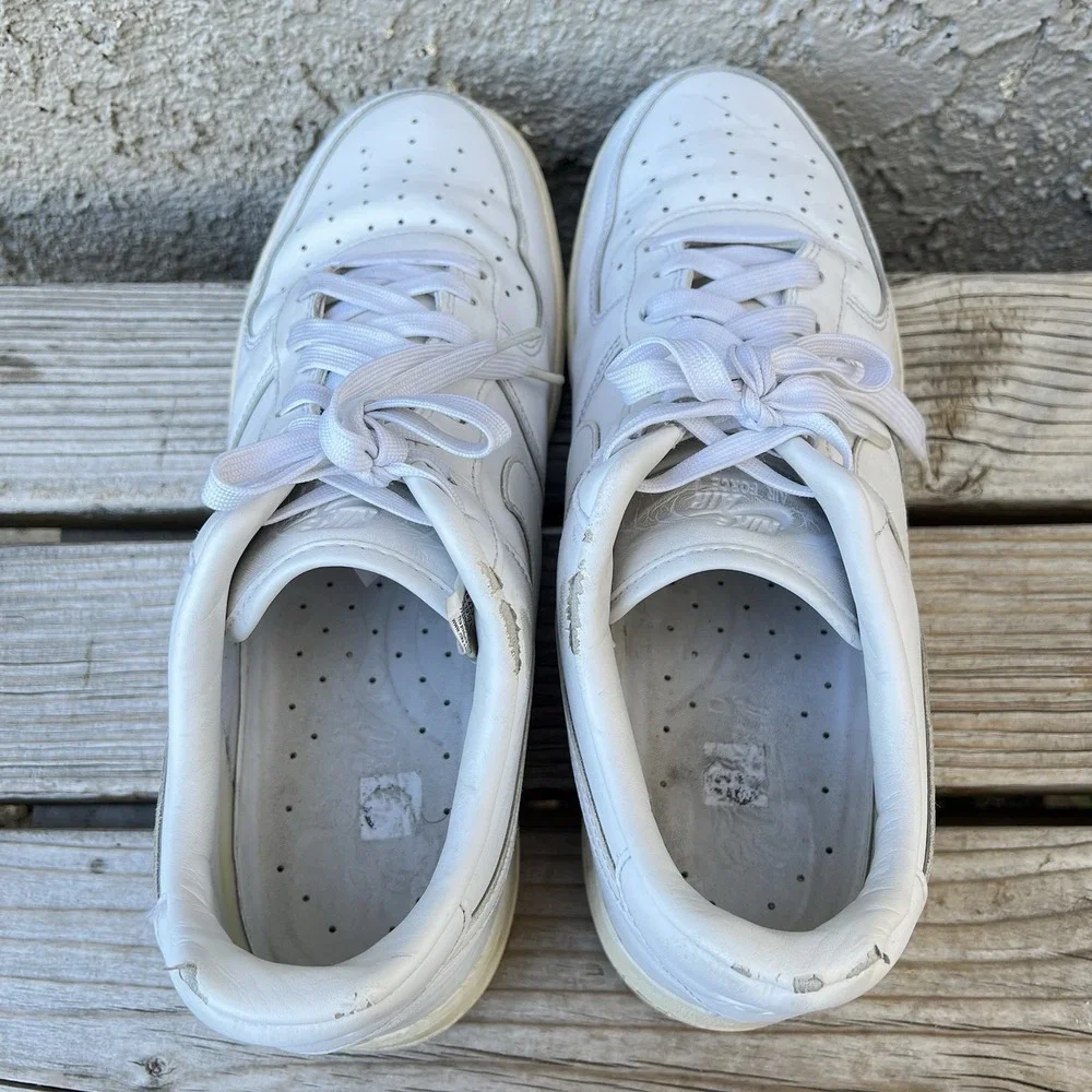 Nike Shoes Men Size 11.5 Air Force 1 '07 Fresh White DM0211-100 Casual